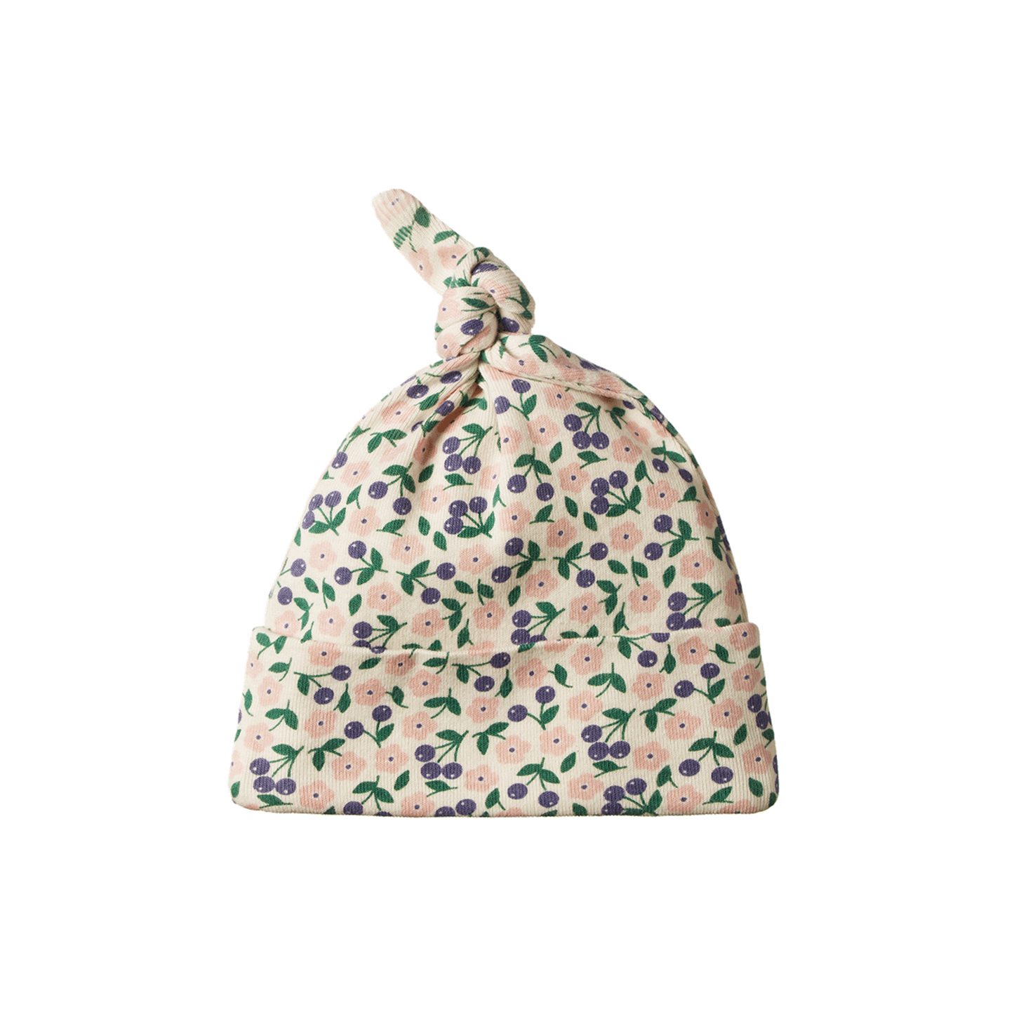 Cotton Knotted Beanie Briarwood