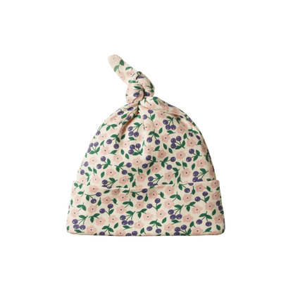 Cotton Knotted Beanie Briarwood