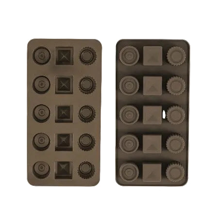 Silicone Choc Mould Set2 Multi