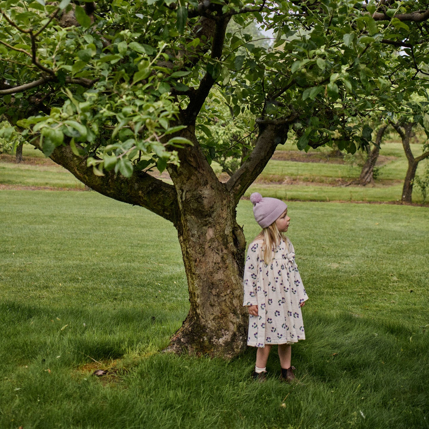 Mabel Dress Winter Berry Natural