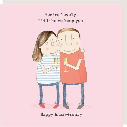 Card Keep You Happy Anniversary
