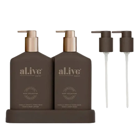 Trans Wash & Lotion Duo Vanilla Cream & Tonka