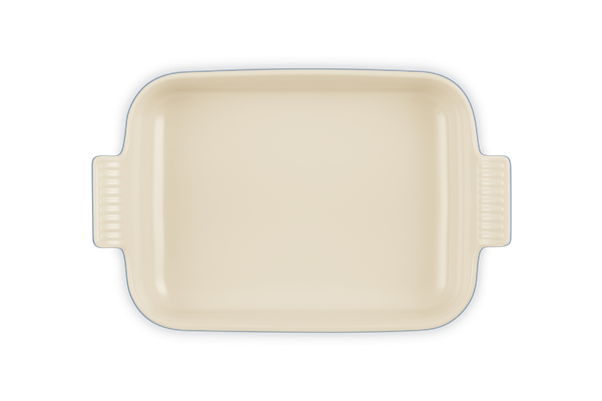 Heritage Rect Dish 32cm Azure Blue
