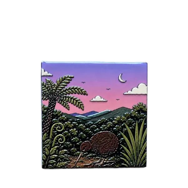 Ceramic Coaster Kiwi