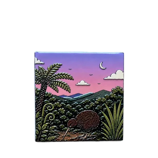 Ceramic Coaster Kiwi