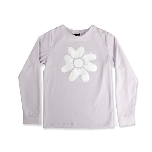 Girls Long Sleeve Tee Pale Purple