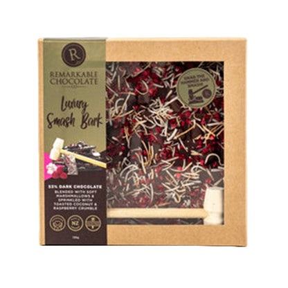 Smash Bark Marshmallow Coconut Raspberry