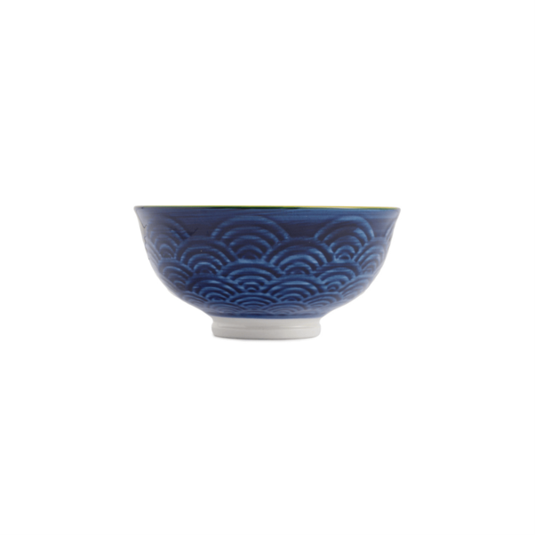 Nibble Bowl Blue Arc
