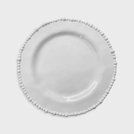 Melamine Pearl Dinner Plate White