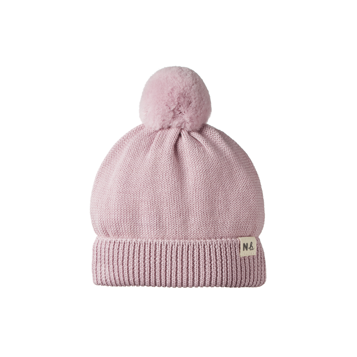 Alpine Pom Pom Beanie Lilac