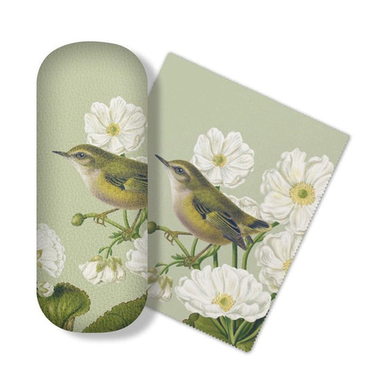 Glasses Case Birds & Botanicals Rifleman