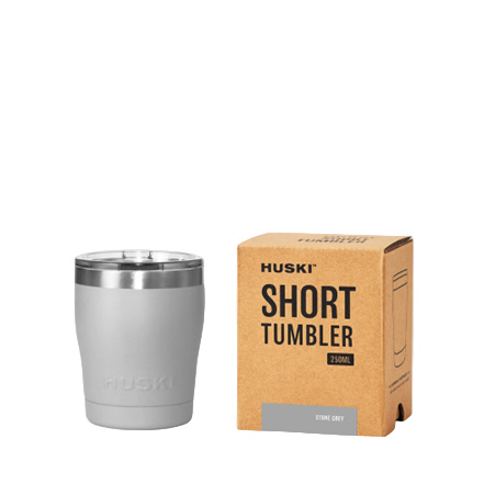Huski Short Tumbler 2.0 Stone Grey