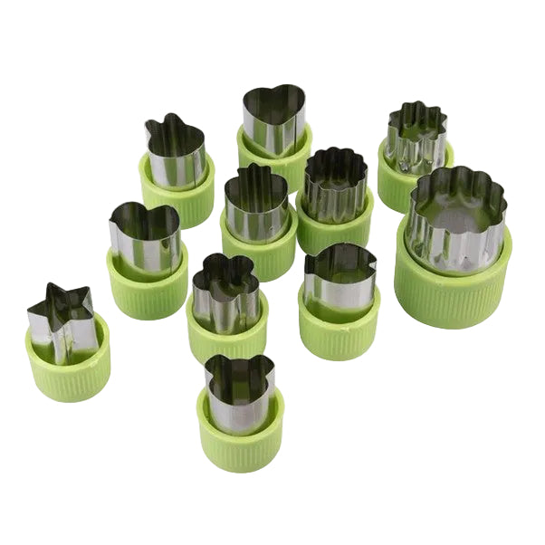 Fruit & Veggie Cutters Set 12 Assorted