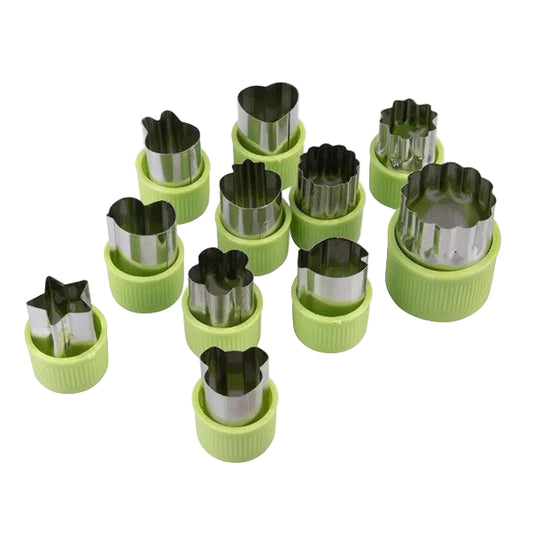 Fruit & Veggie Cutters Set 12 Assorted