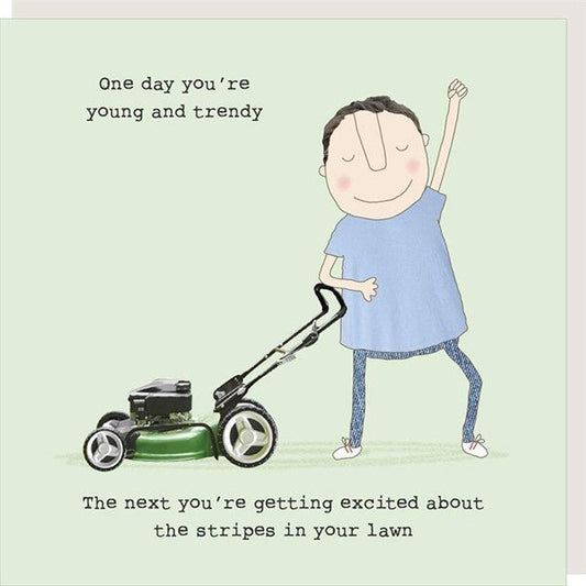 Card - Lawn Stripes