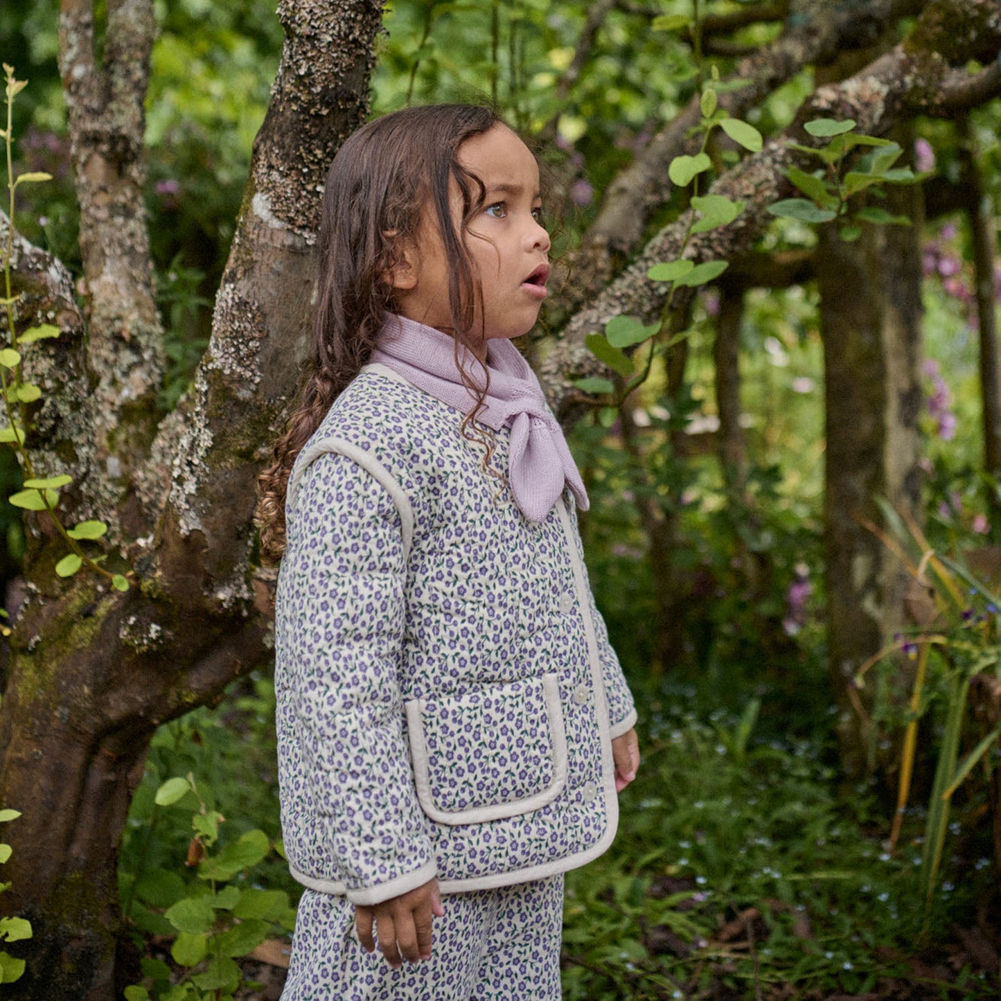 Edith Jacket Quilted Briarwood Heron