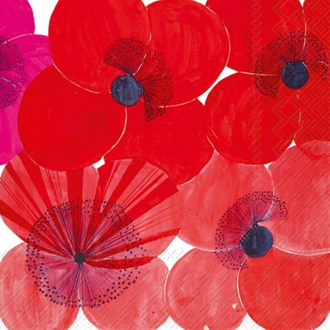 Luncheon Mohn Red Mak