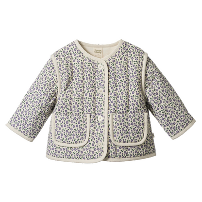 Edith Jacket Quilted Briarwood Heron