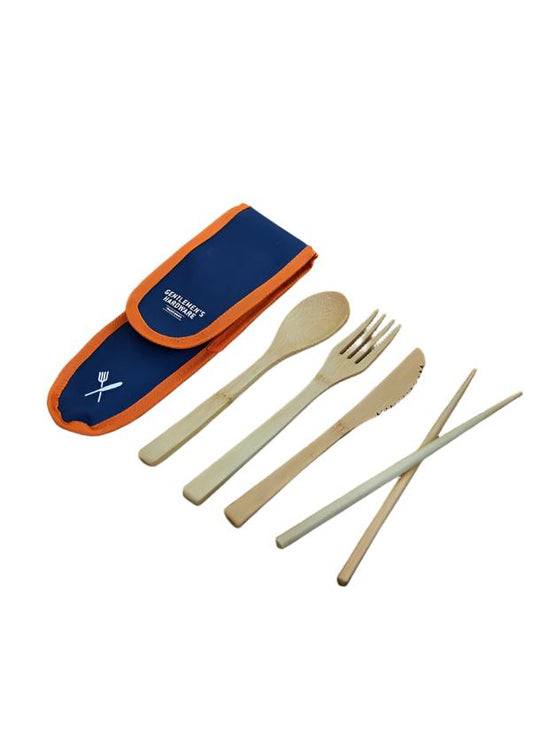 Travel Bamboo Cutlery Set