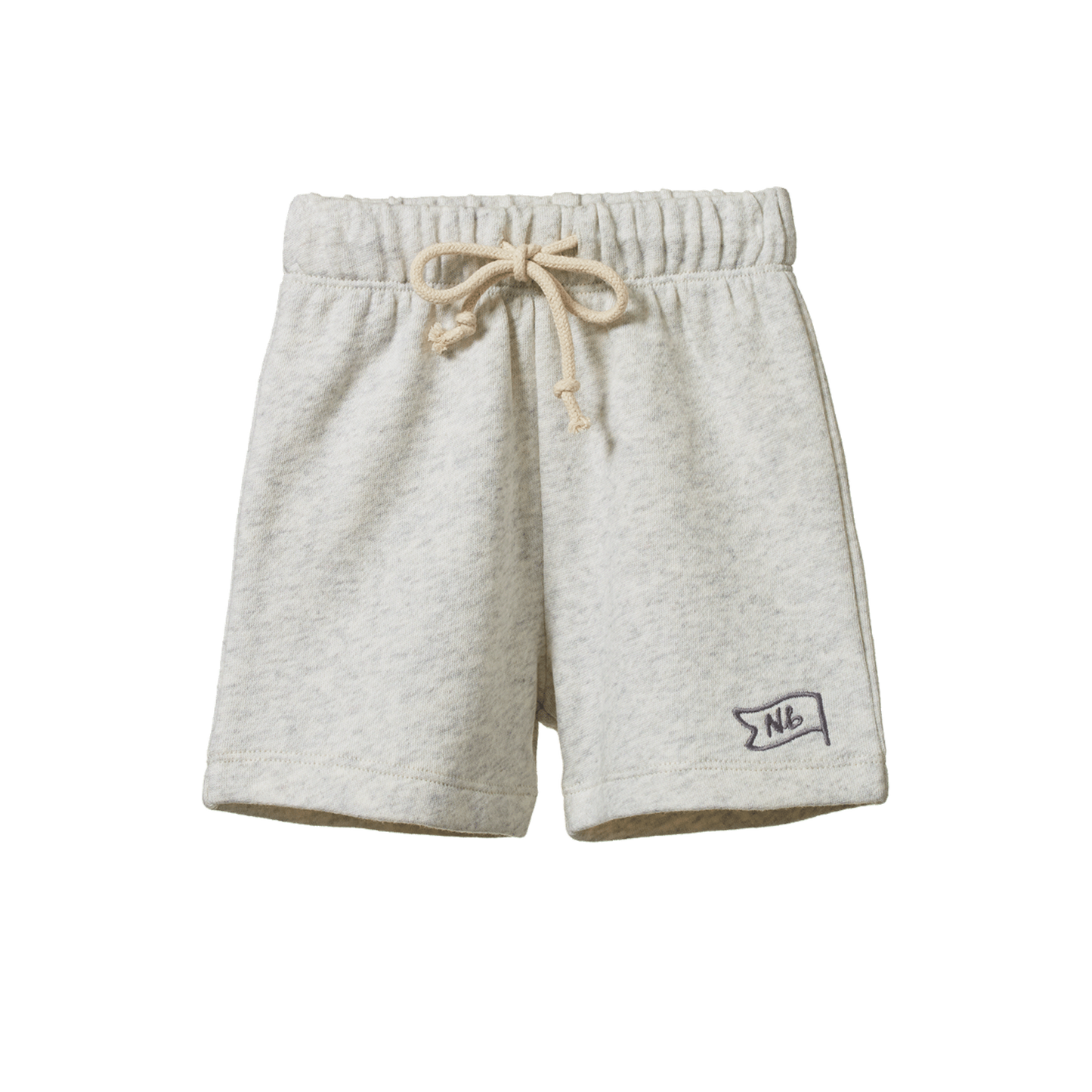 Jimmy Shorts Sweatshirting Light Grey Marl