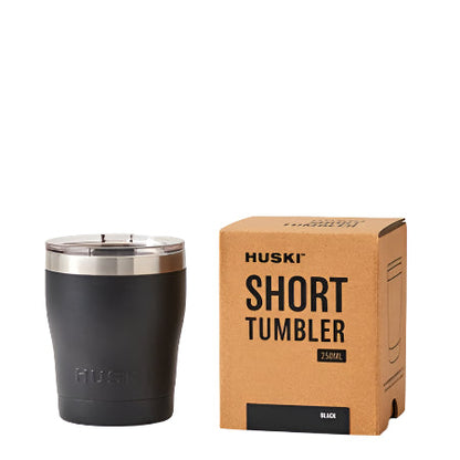 Huski Short Tumbler 2.0 Black