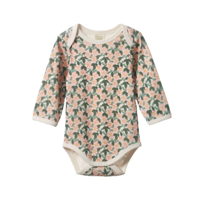Cotton Long Sleeve Bodysuit Garland
