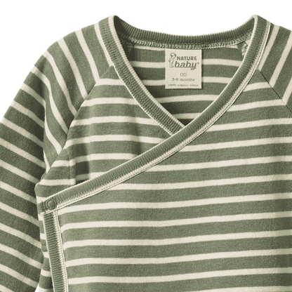 Kimono Jacket Nettle Twin Stripe