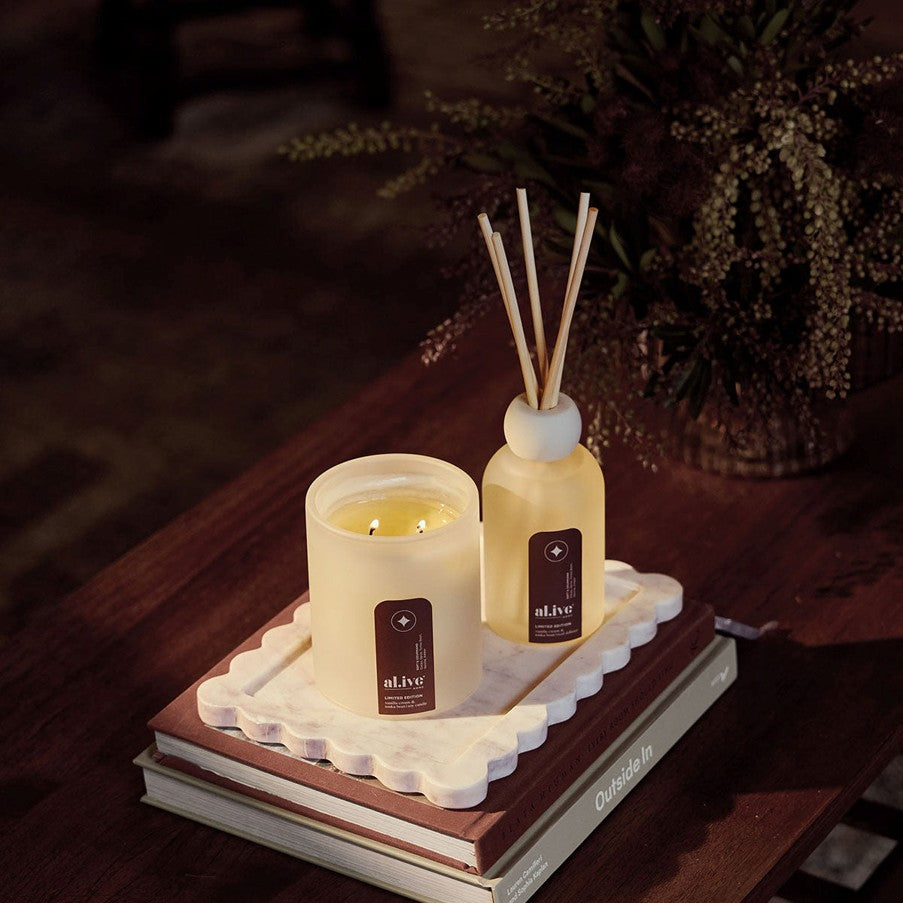 Reed Diffuser Vanilla Cream & Tonka Bean