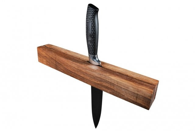 Wall Knife Holder Walnut