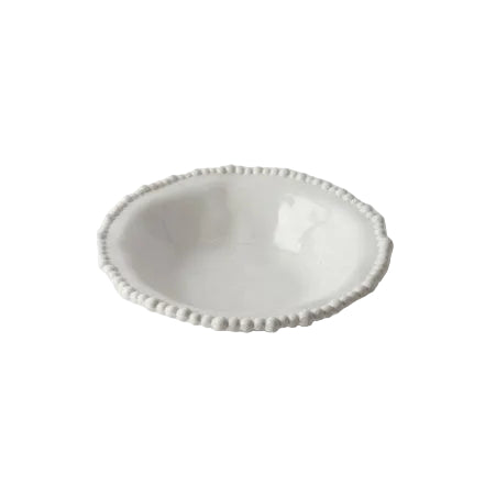 Melamine Pearl Side Bowl White
