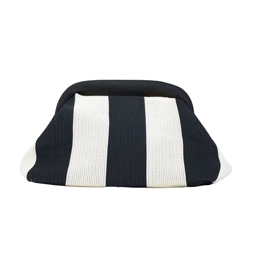 Dumpling Clutch Black/Cream