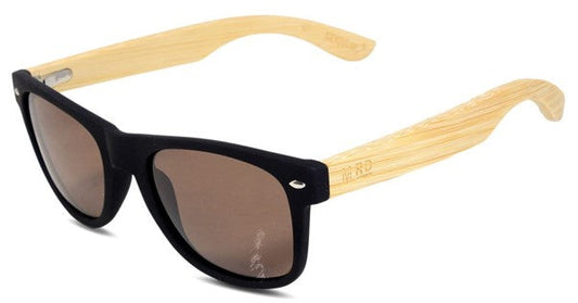 Sunnies Black With Brown Lens