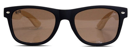 Sunnies Black With Brown Lens