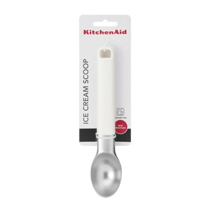 Classic Ice Cream Scoop Porcelain White