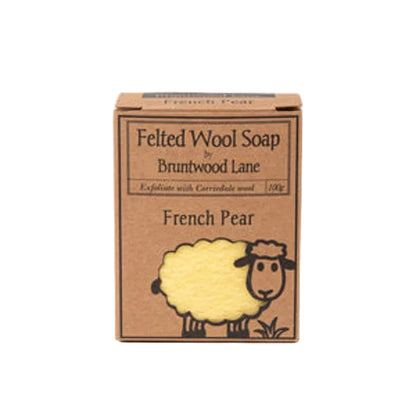 Felted Soap French Pear