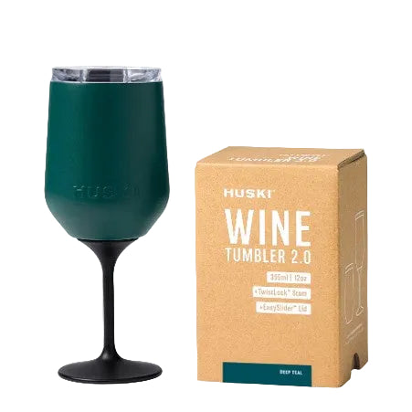Huski Wine Tumbler 2.0 Deep Teal