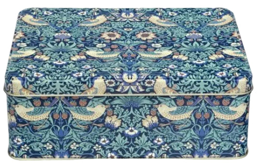 Strawberry Thief Deep Rect Tin