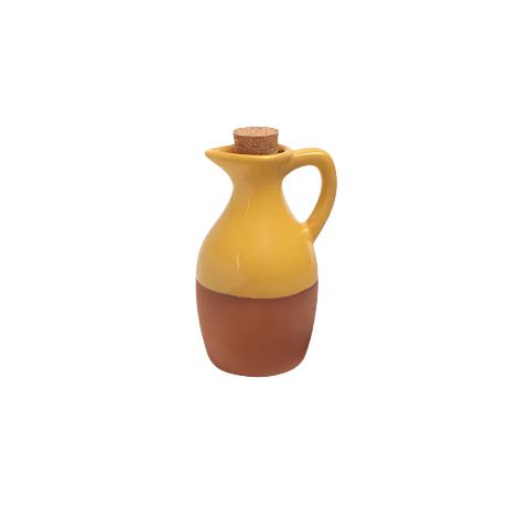 Sintra Glazed Terracotta Oil Drizzler Ochre