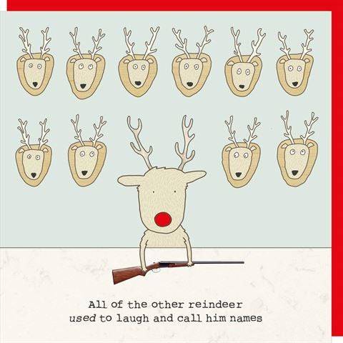 Card - Rudolph