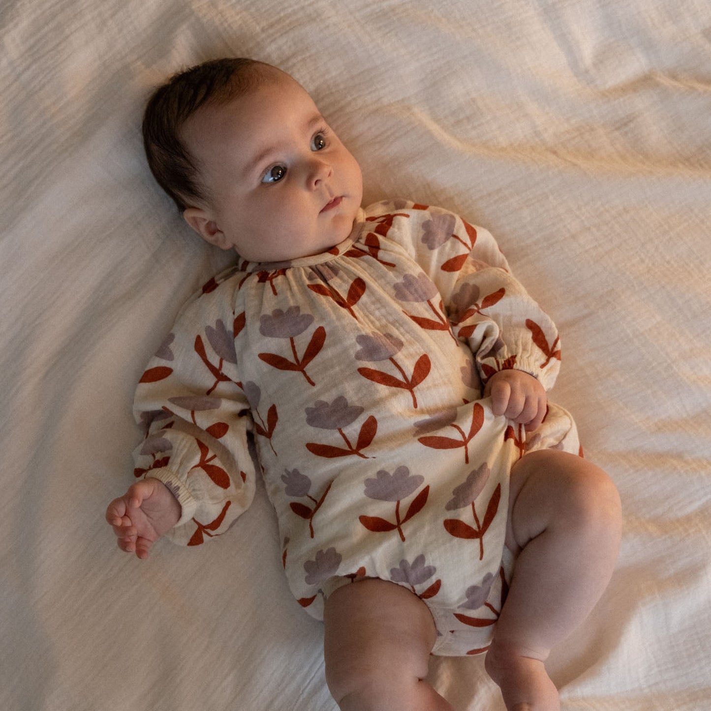 Meadow Bodysuit Muslin Fleurette