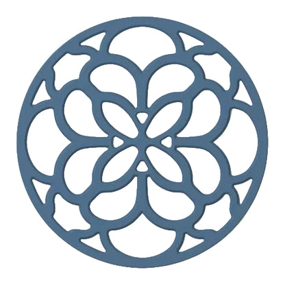 Circular Trivet Petrol Blue