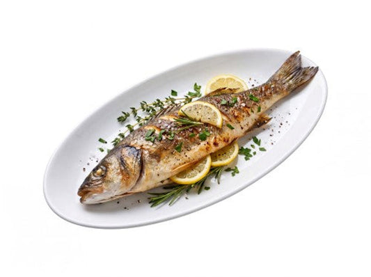 White Oval Platter 57x24cm