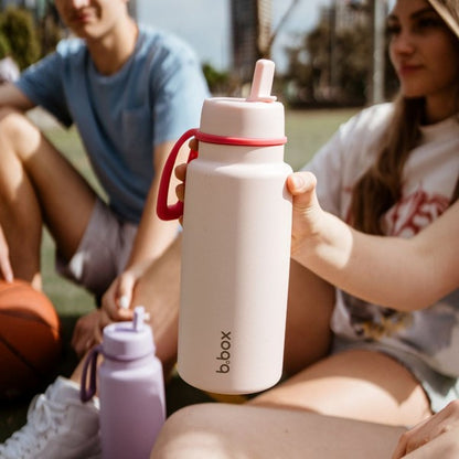 Insulated Flip Top 1L Bottle Pink Paradise
