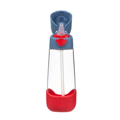 Tritan Straw Bottle 600ml Blue Blaze