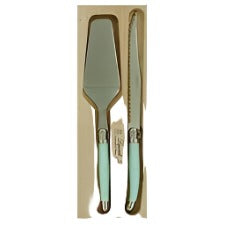 Verdier Cake Server Pale Green