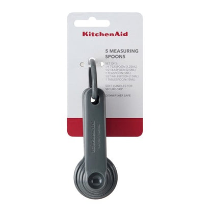 Measuring Spoons Charcoal Grey
