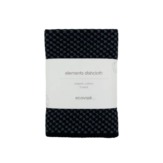 Elements Dish Cloths 3pk Piha Sands