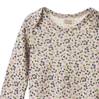 Merino Long Sleeve Bodysuit Briarwood Lilac
