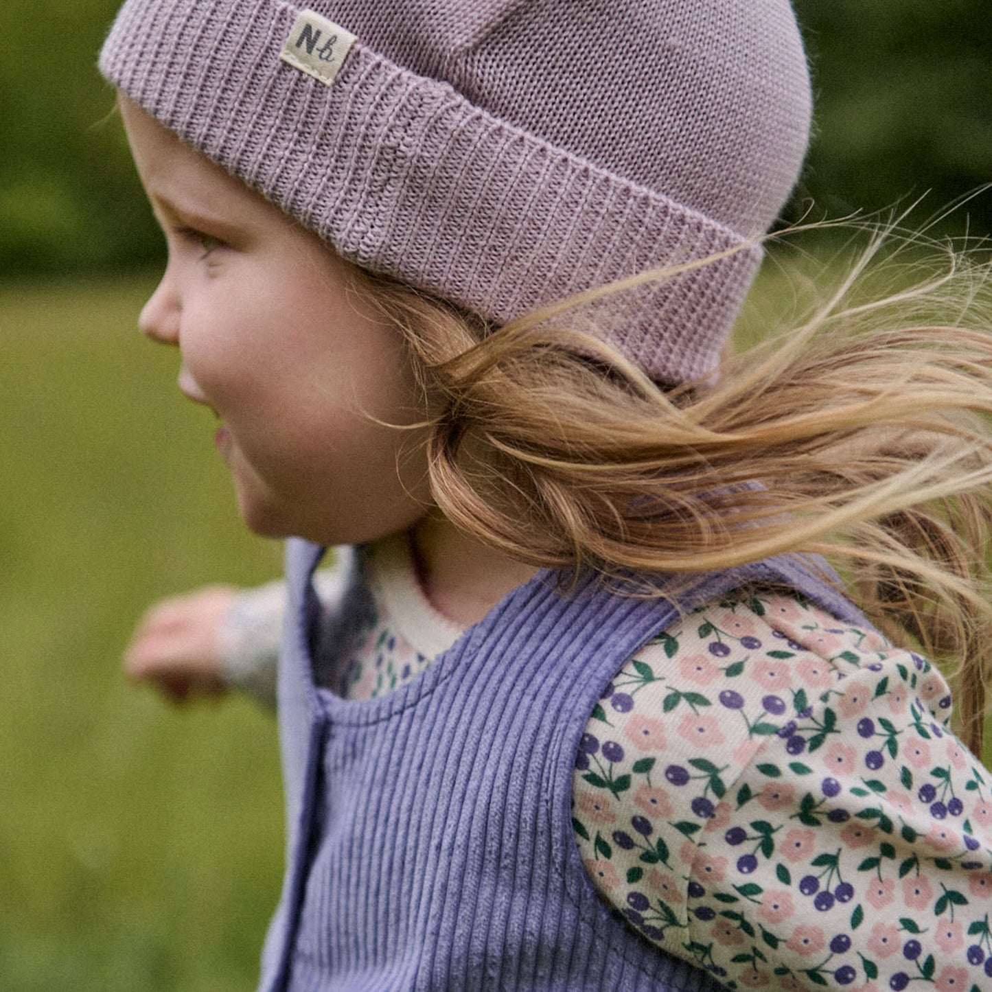 Alpine Pom Pom Beanie Lilac