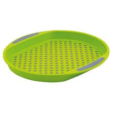 Round N/S Tray Green